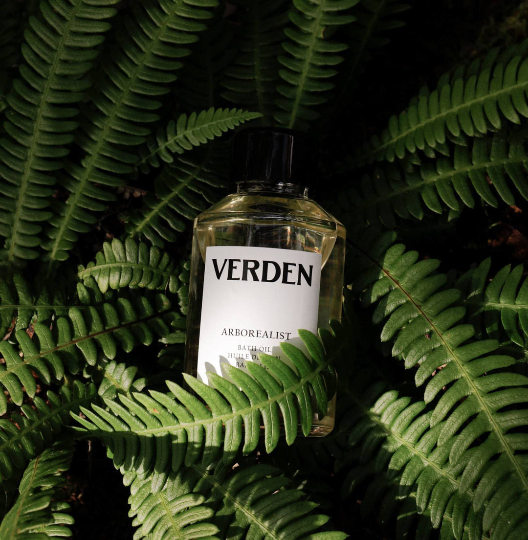 Arborealist Bath Oil in ferns