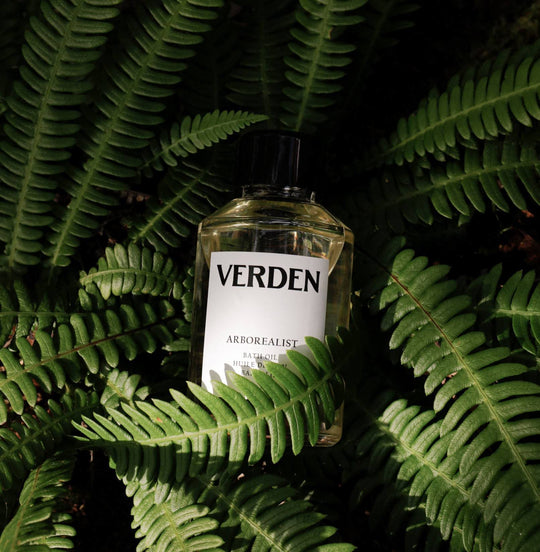 Arborealist Bath Oil in ferns
