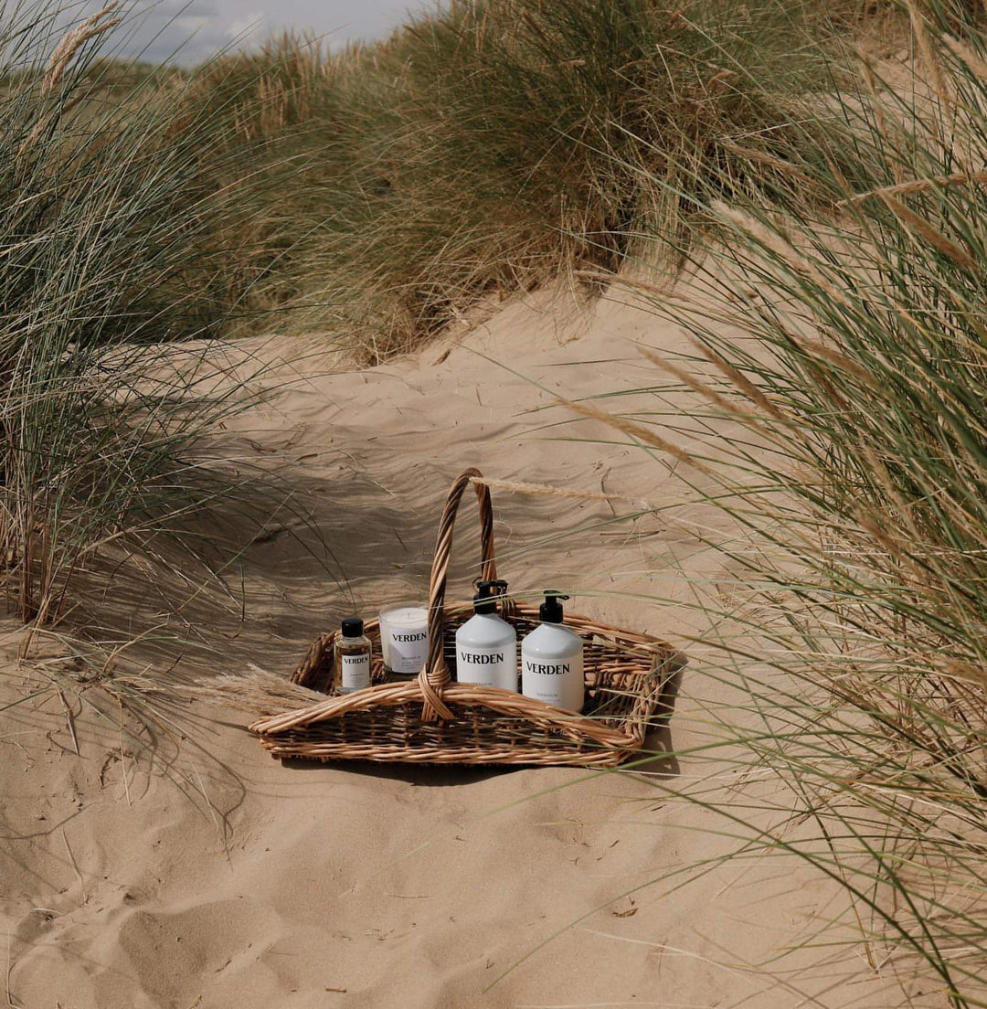 Herbanum Hamper on beach