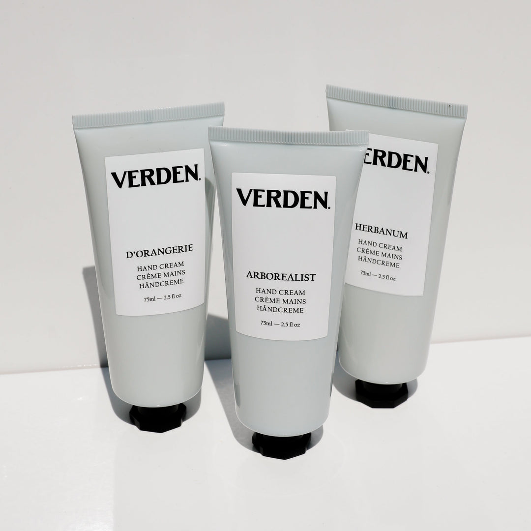 VERDEN Hand Cream Trio - D'Orangerie, Arborealist and Herbanum
