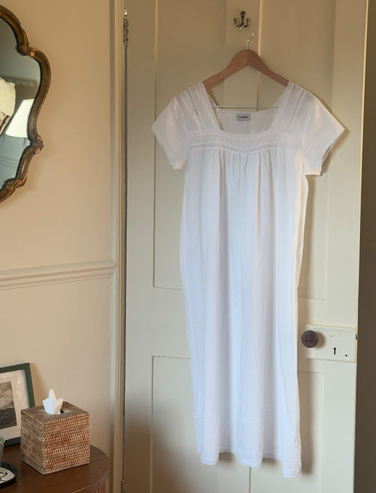 White Cotton Nightdress