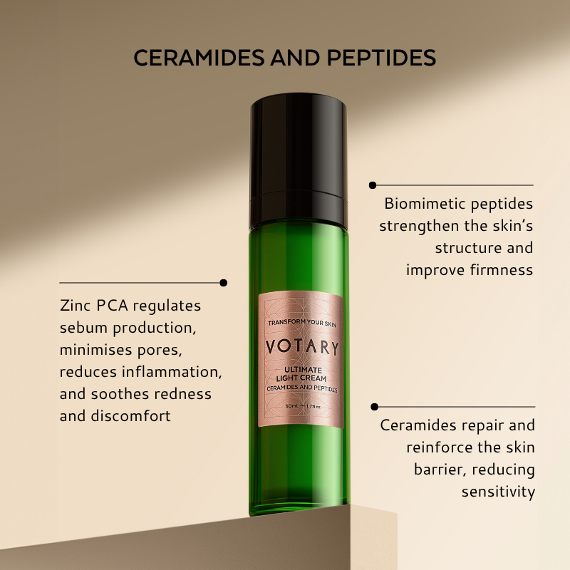Votary - Ultimate Light Cream – Ceramides and Peptides