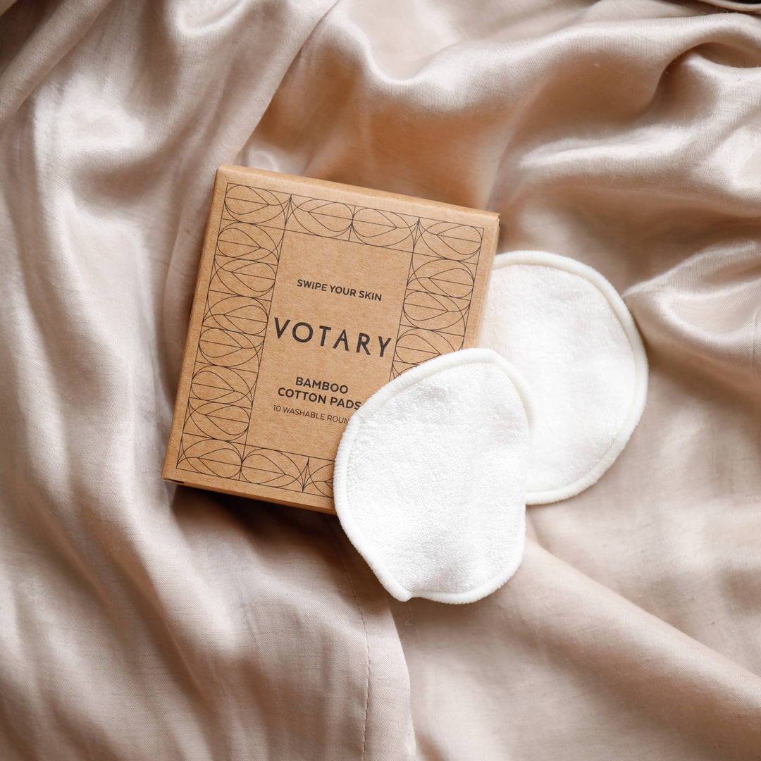 Votary - Bamboo Cotton Pads – 10 Washable Rounds