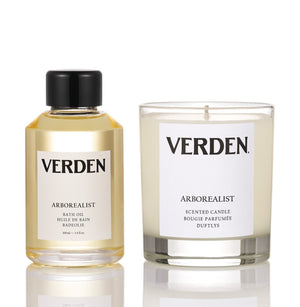 ARBOREALIST Bath Oil and Candle Set