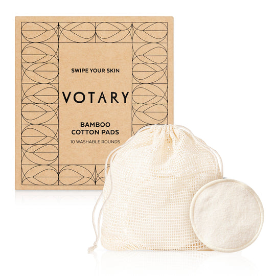 Votary - Bamboo Cotton Pads – 10 Washable Rounds