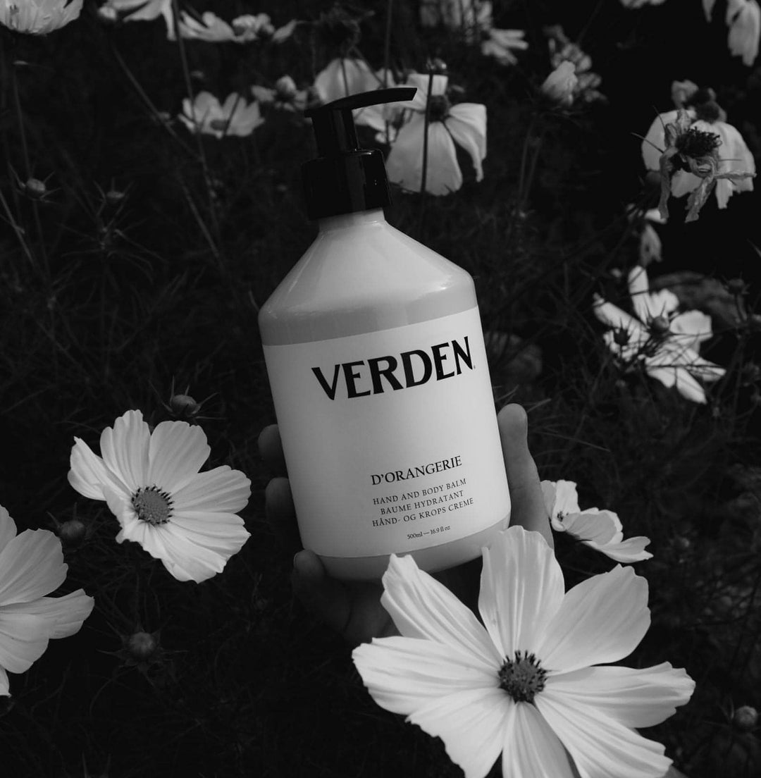 D'Orangerie Hand and Body Balm in flowers